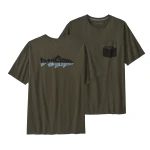 Men's Wild Waterline Pocket Responsibili-Tee, kolor: Basin Green