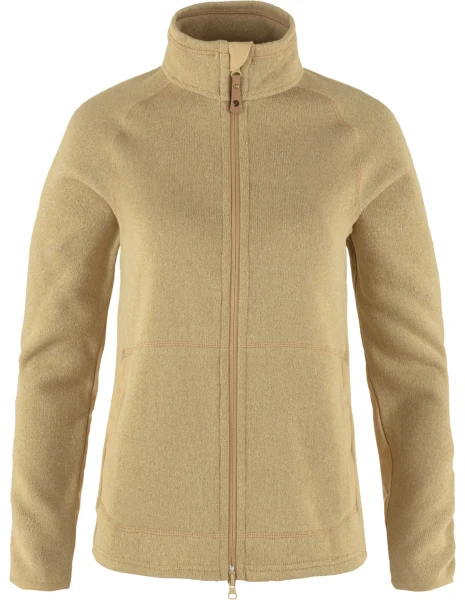 Ovik Fleece Zip Sweater W, kolor: 196 - Dune Beige