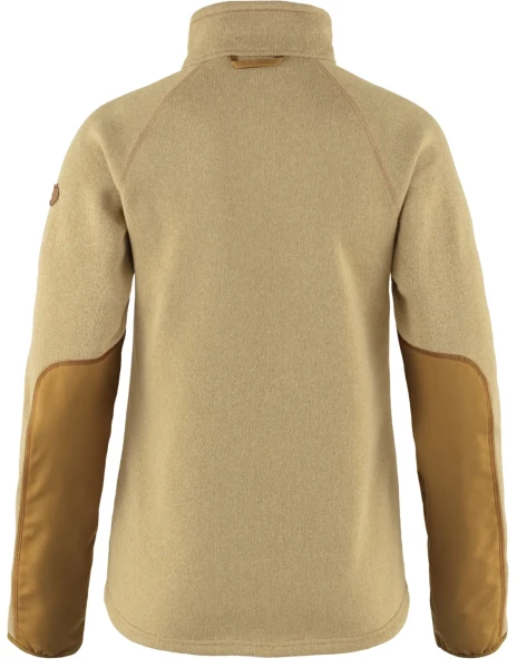 Ovik Fleece Zip Sweater W, kolor: 196 - Dune Beige