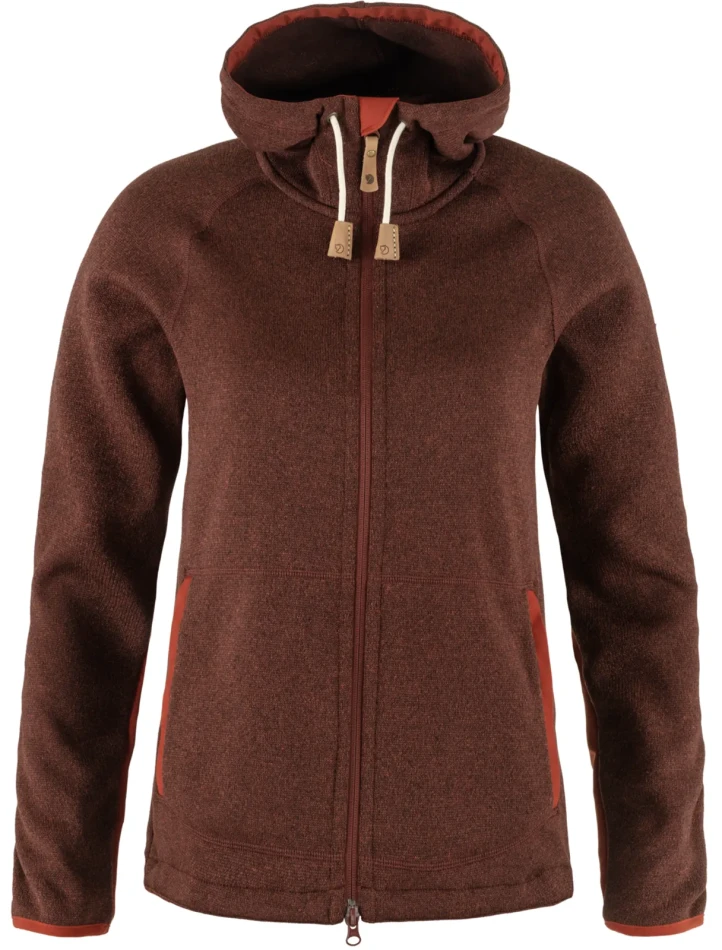 Ovik Fleece Hoodie W, kolor: 215 - Autumn Leaf