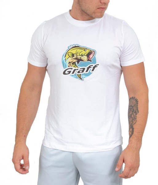 Graff T-shirt - 959 BI-2, kolor: biały