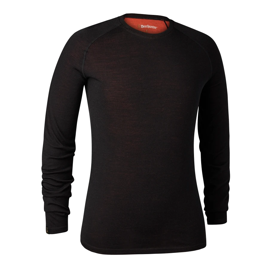 Quinn Merino Undershirt, kolor: 992 - Black Oak