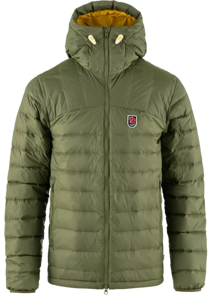 Expedition Pack Down Hoodie, kolor: 620-161 - Green-Mustard Yellow