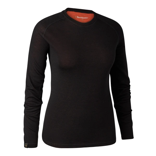 Lady Quinn Merino Undershirt, kolor: 992 - Black Oak