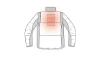 Heat Padded Jacket - panele - tył