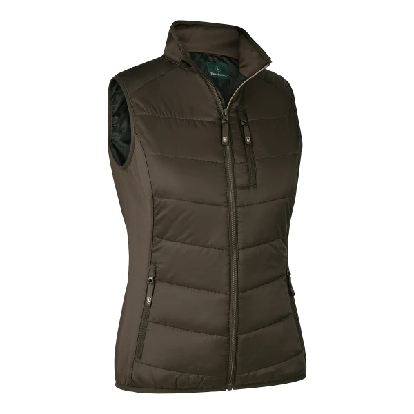 Lady Heat Padded Waistcoat, kolor: 585 - Wood