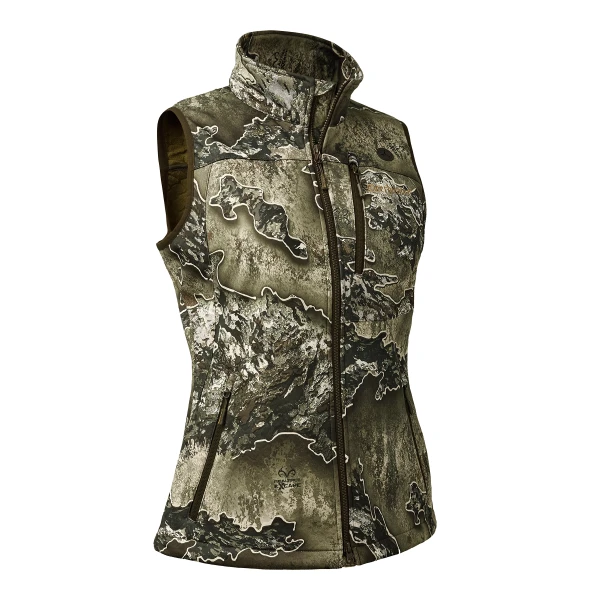 Lady Excape Softshell Waistcoat, kolor: 93 - Realtree EXCAPE