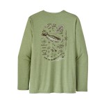 M's L/S Cap Cool Daily Fish Graphic, kolor: Salvia Green