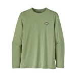 M's L/S Cap Cool Daily Fish Graphic, kolor: Salvia Green