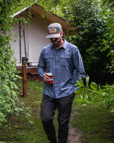 Shoal Flannel Shirt, kolor: 403 - Midnight