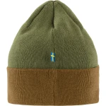 Vardag Classic Beanie, kolor: 232-625 - Buckwheat Brown-Laurel Green
