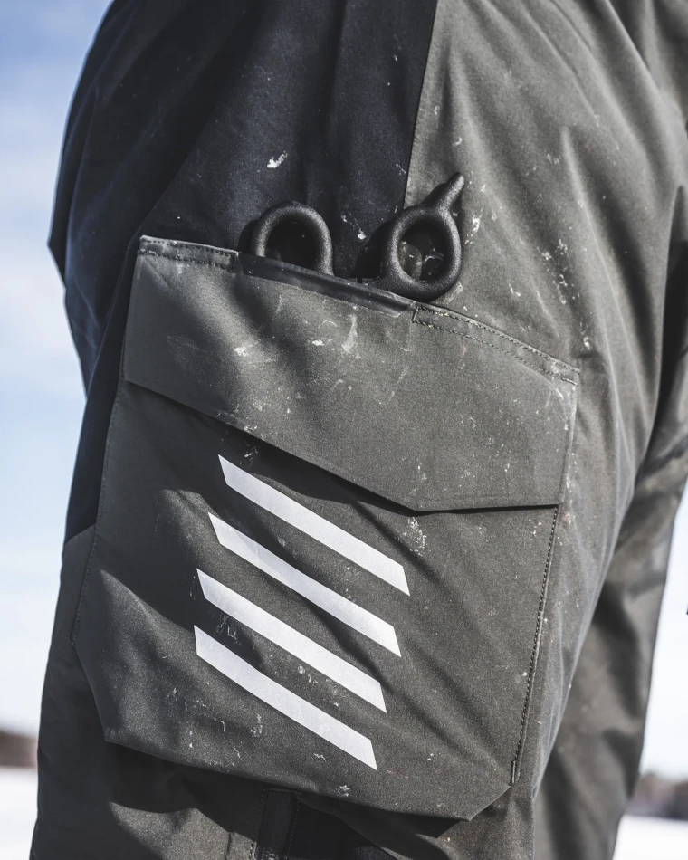 Challenger Insulated Bib, kolor: 001 - Black