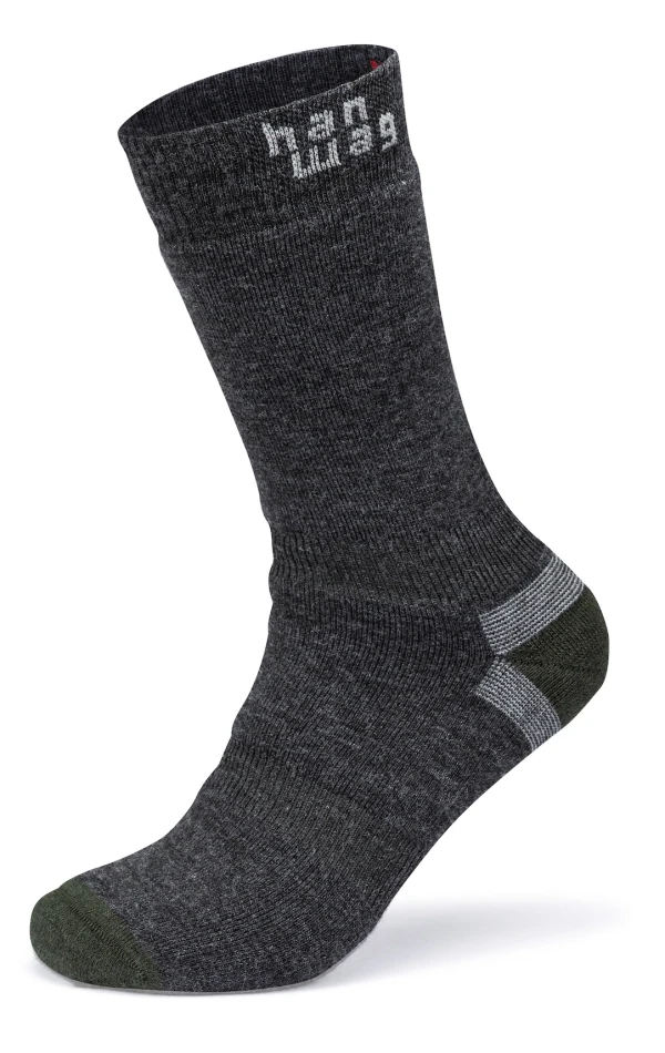 Thermo Sock, kolor: 064-712 - Asphalt / Dark Green