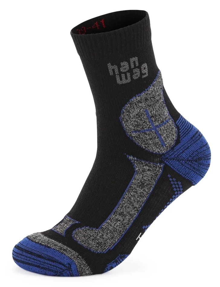 Hike Merino Sock, kolor: 012-025 black / royal blue
