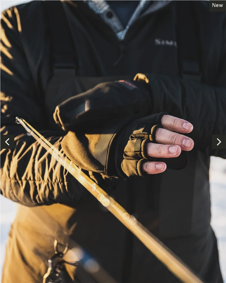 Windstopper Foldover Mitt, kolor: 001 - Black