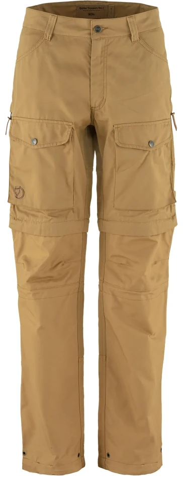 Fjallraven Gaiter Trousers No.1 W, kolor: 232-Buckwheat Brown