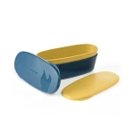 Light My Fire SnapBox Oval 2-pack, kolor: Hazy Blue/Musty Yellow