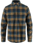 Singi Heavy Flannel Shirt, kolor: 555-232 - Dark Navy-Buckwheat Brown
