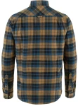Singi Heavy Flannel Shirt, kolor: 555-232 - Dark Navy-Buckwheat Brown