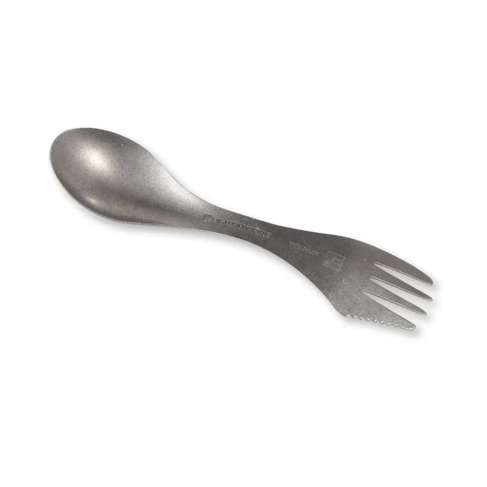 Light My Fire Spork & Straw Kit Titanium