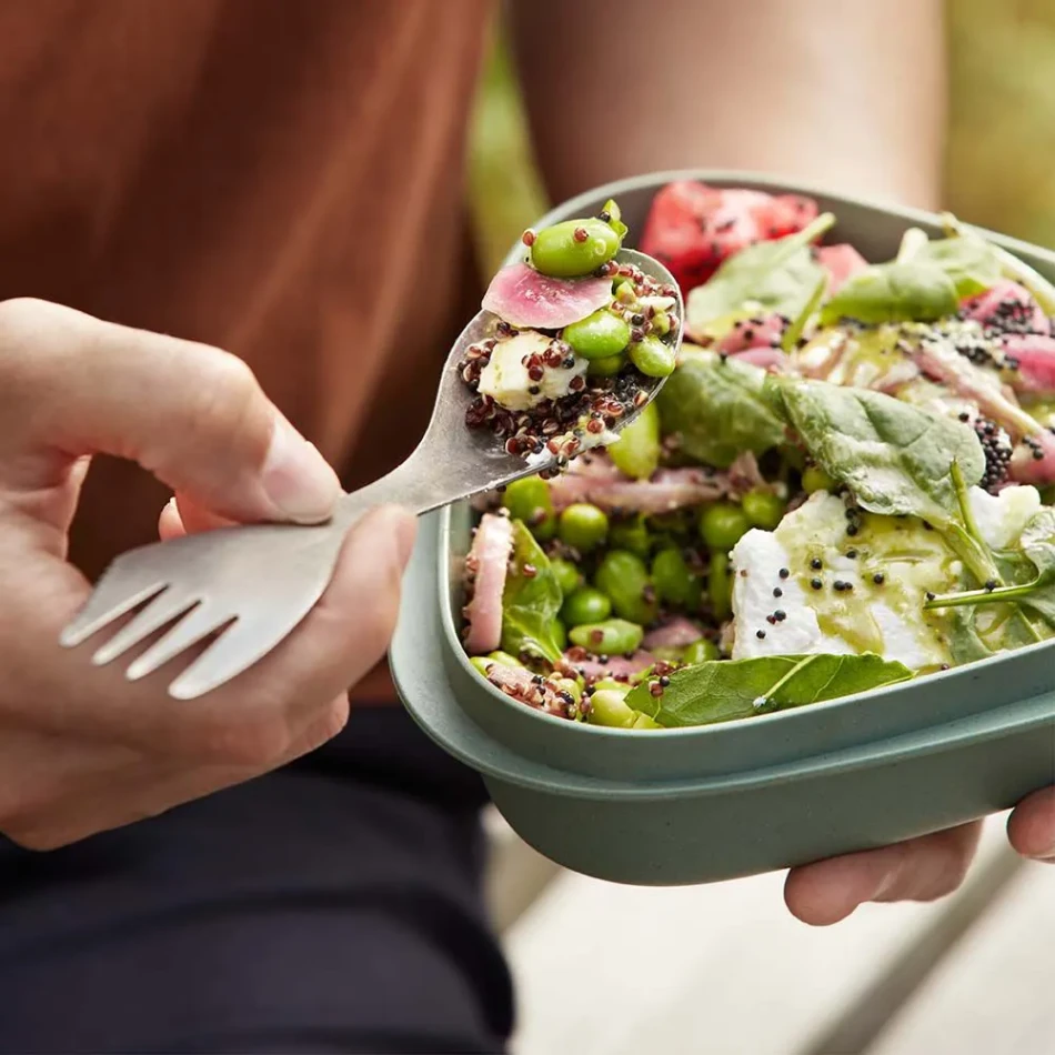 Light My Fire Spork & Straw Kit Titanium