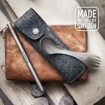 Light My Fire Spork & Straw Kit Titanium