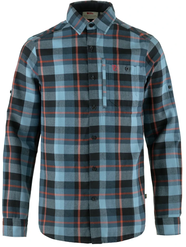 Fjallraven Fjallglim Shirt, kolor: 534-543 - Indigo Blue-Dawn Blue