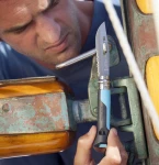 N°8 Outdoor Knife , kolor: Blue