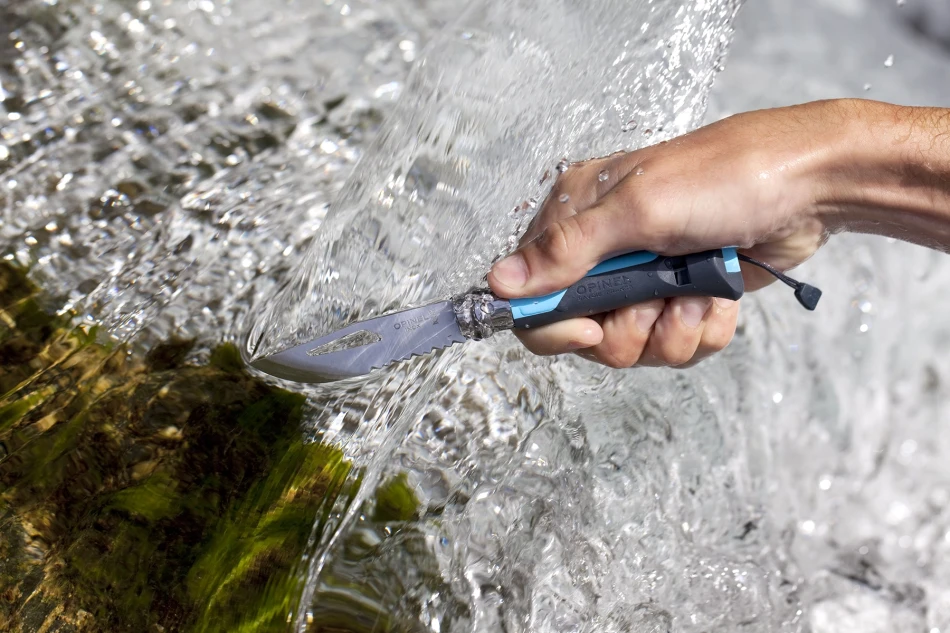 N°8 Outdoor Knife , kolor: Blue