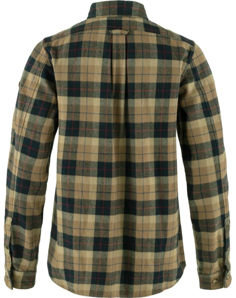 Fjallraven Varmland Heavy Flannel Shirt W, kolor: 227-555 - Dark Sand-Dark Navy