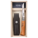 Składany nóż Opinel No. 08 Carbon + Sheath