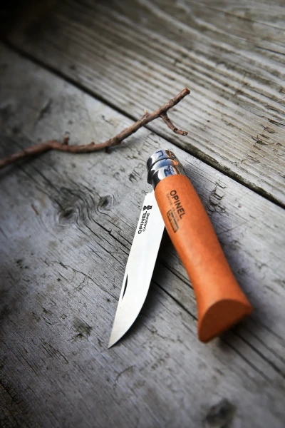 Składany nóż Opinel No. 08 Carbon + Sheath