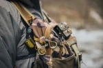 Rod Clip+ w Zinger, kolor: Gold