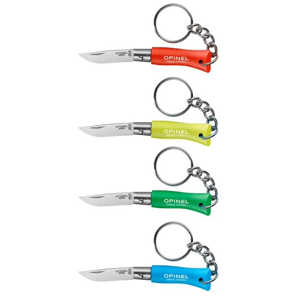Opinel Keychain Colorama No. 02 Stainless Steel