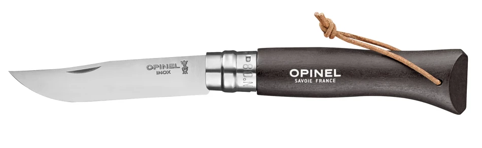 Opinel Colorama No. 08 SS, kolor: Dark Brown