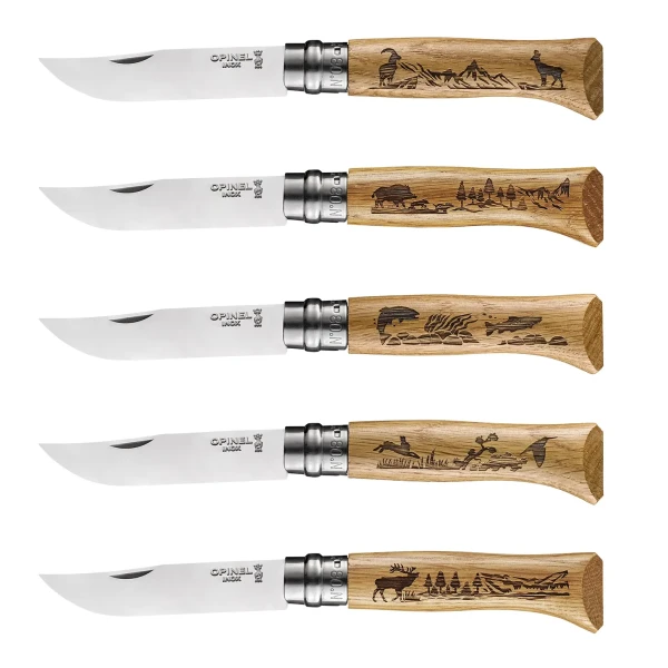 Opinel No. 08 Animalia SS