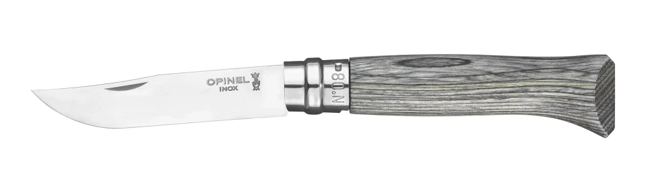Opinel No. 08 Laminated, kolor: Grey