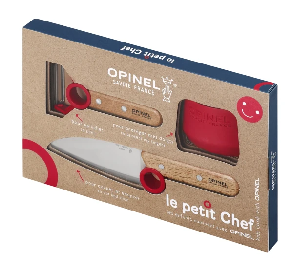 Opinel Le Petit Chef, kolor: Red