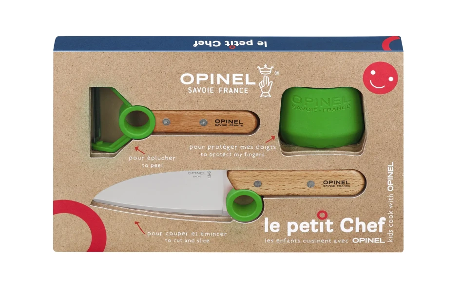Opinel Le Petit Chef, kolor: Green