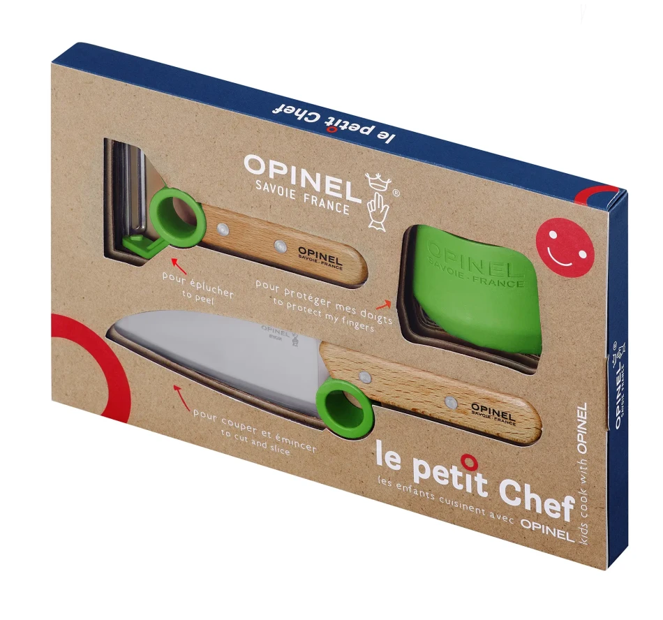 Opinel Le Petit Chef, kolor: Green