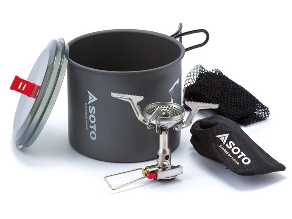 Amicus Stove with Igniter + New River Pot