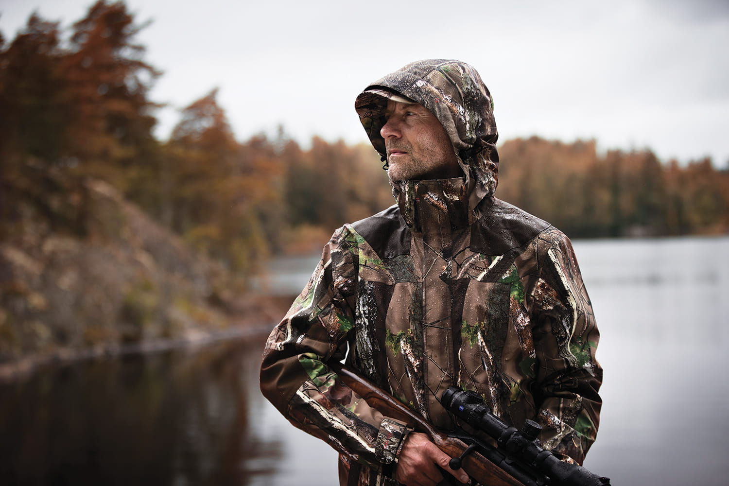 Track Rain Jacket, kolor: 50 - Innovation GH Camouflage