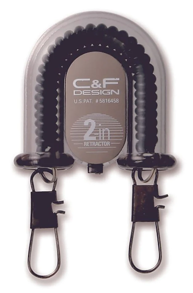 C&F Design 2-in-1 Retractor, kolor: Black