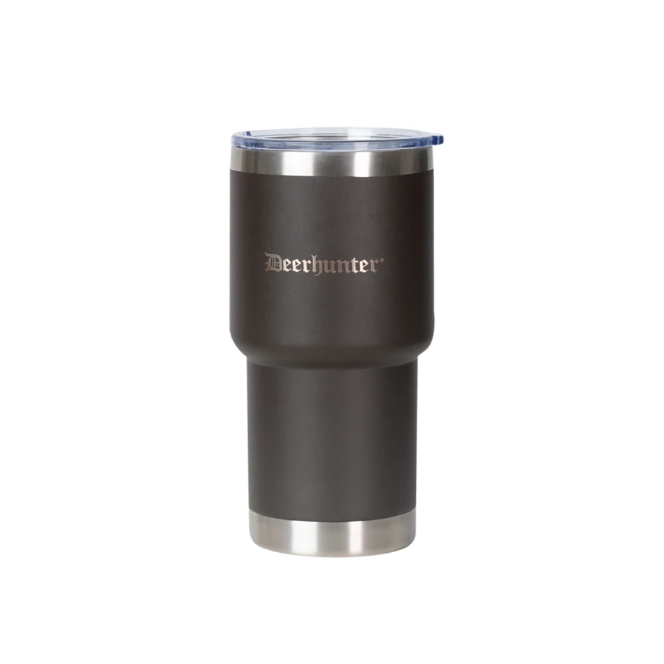 Thermo Cup w. Lid, kolor: 585 - Wood