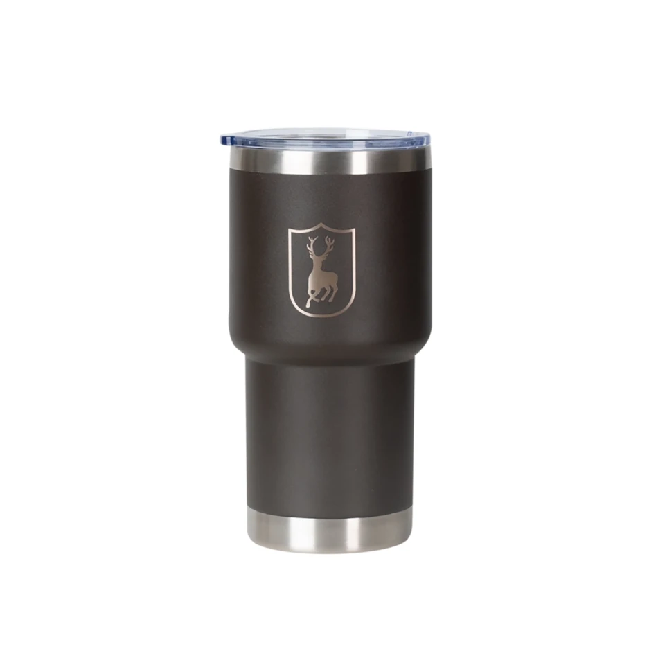 Thermo Cup w. Lid, kolor: 585 - Wood