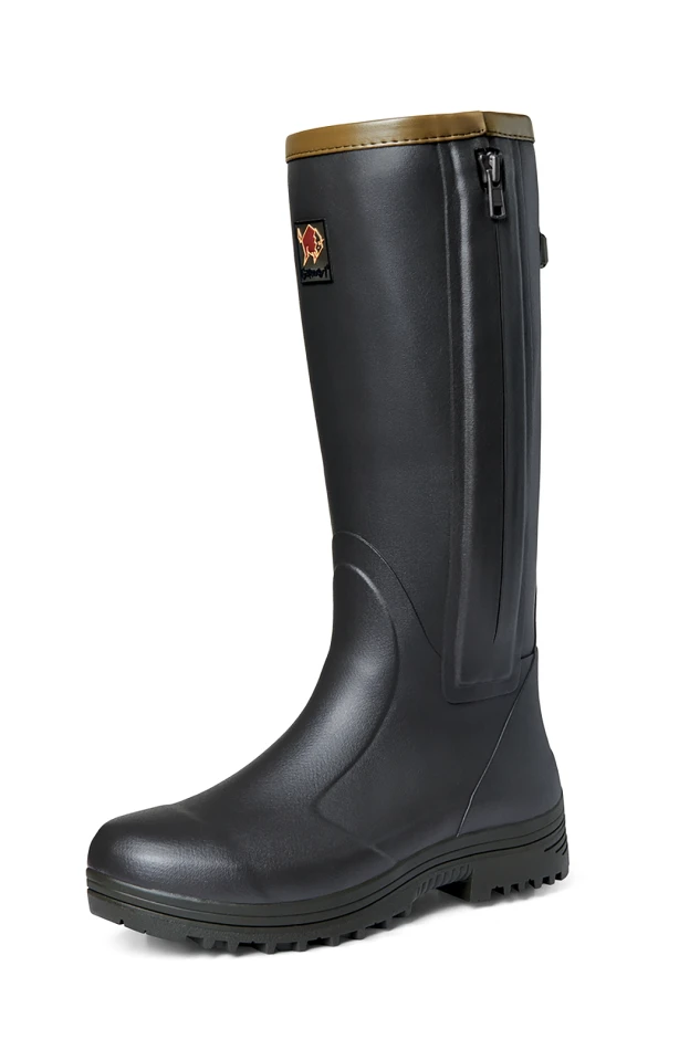 Pheasant Game 18" leather side-zip, kolor: 0608 - Black olive