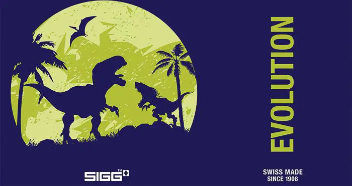 SIGG KBT Glow 0,4 L, kolor: Moon Dinos
