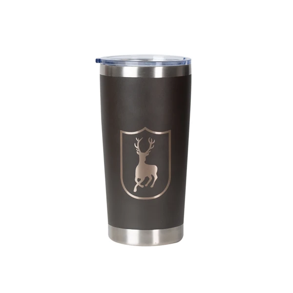Thermo Cup w. lid, kolor: 585 - Wood
