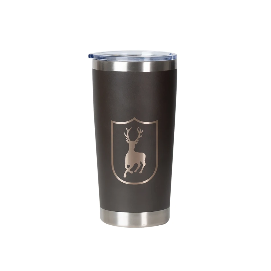 Thermo Cup w. lid, kolor: 585 - Wood