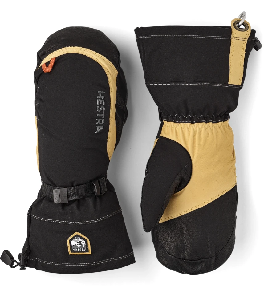 Army  Leather Expedition  Mitt, kolor: 100720 - Black / Light Brown